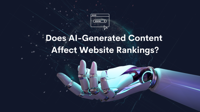 AI Generated Content Affect Website Rankings